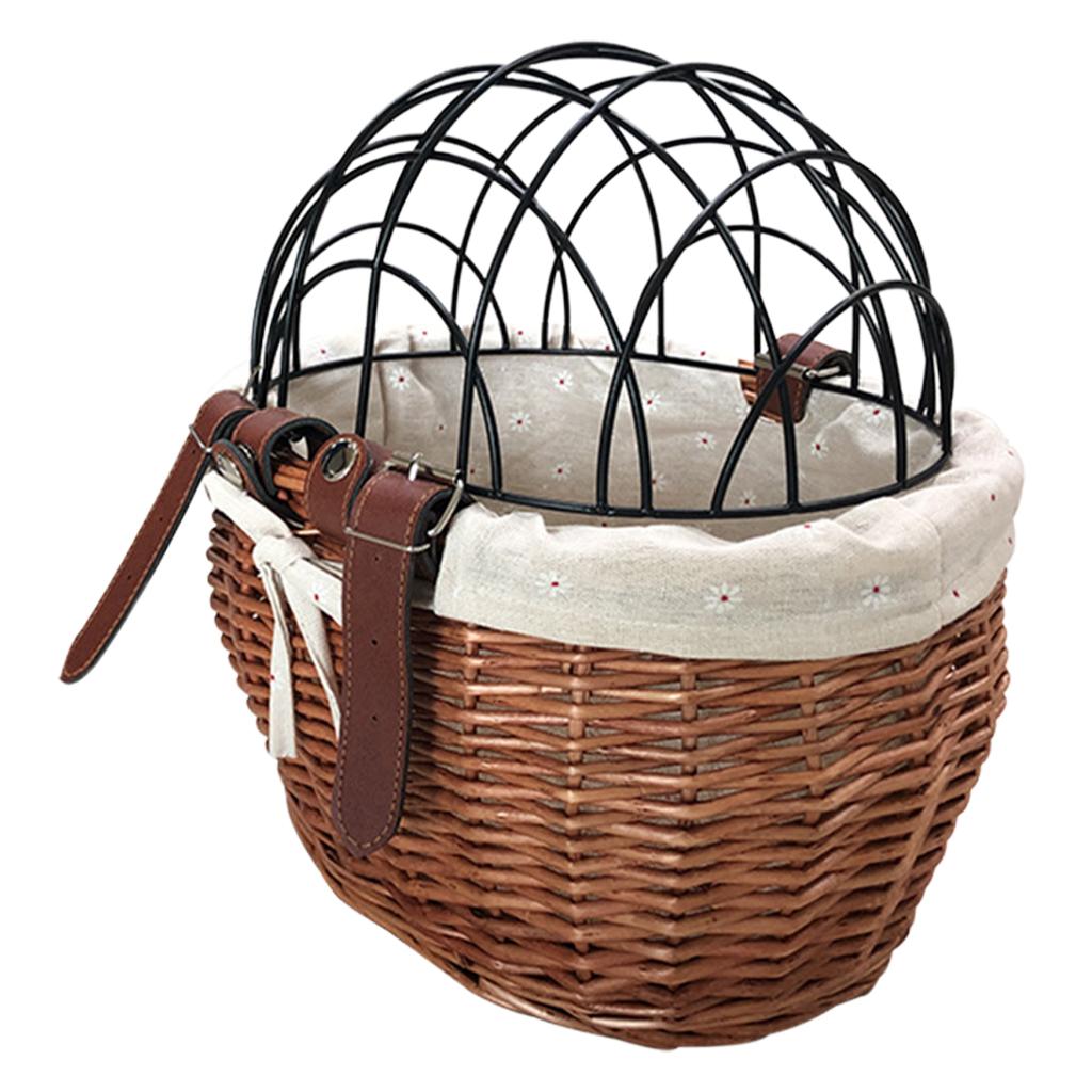 Wicker Bike Basket