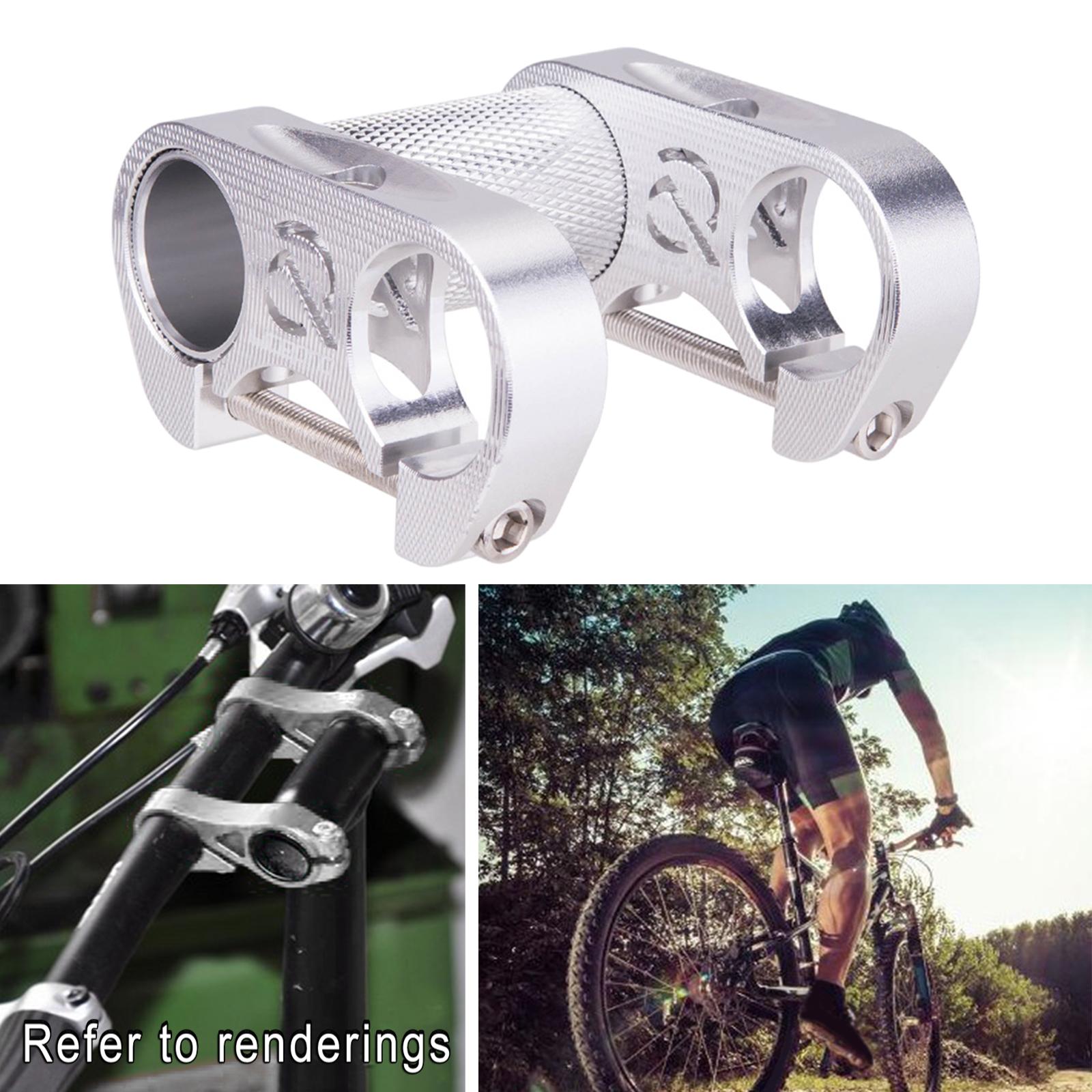 CNC Bicycle Handlebar Stem Double Stem Riser Extender for Bicycle Parts