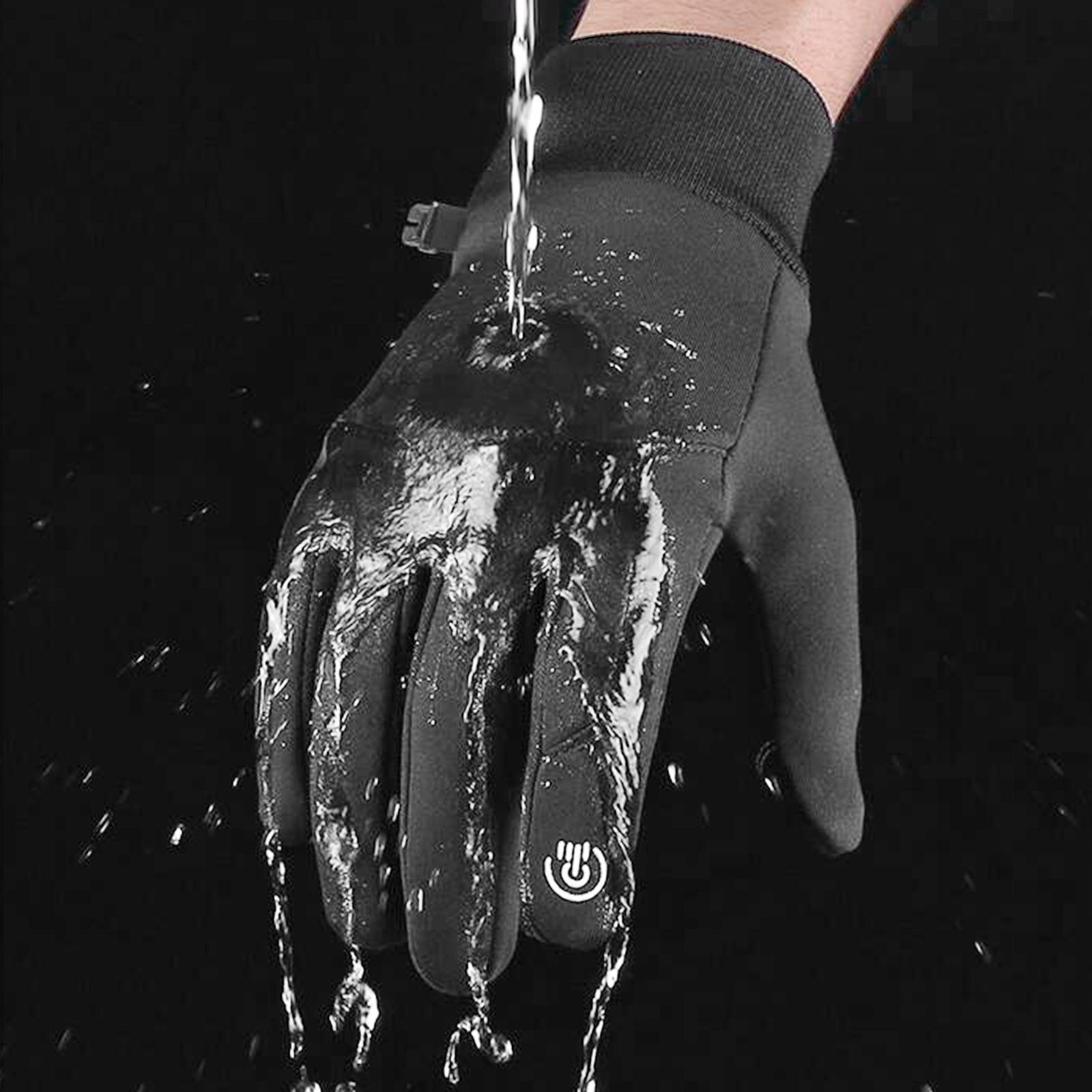Winter Warm Gloves Sports Windproof Waterproof Thermal Touch Screen Mitten M