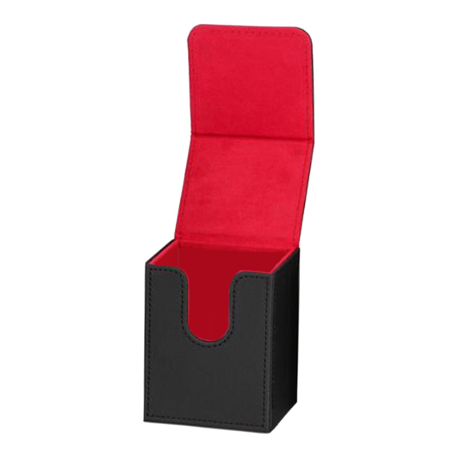 Trading Card Deck Box Black Red