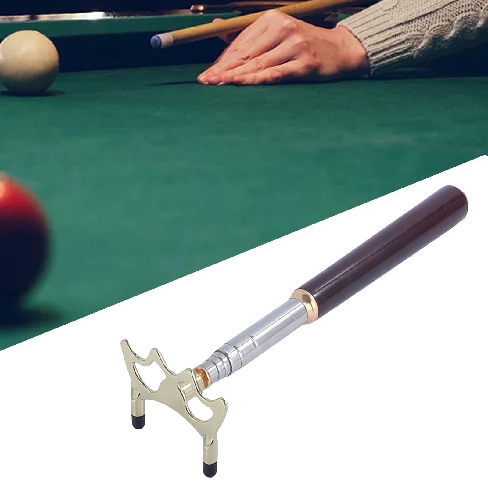 Billiards Cue Stick Bridge with Head for Pool Table High Head