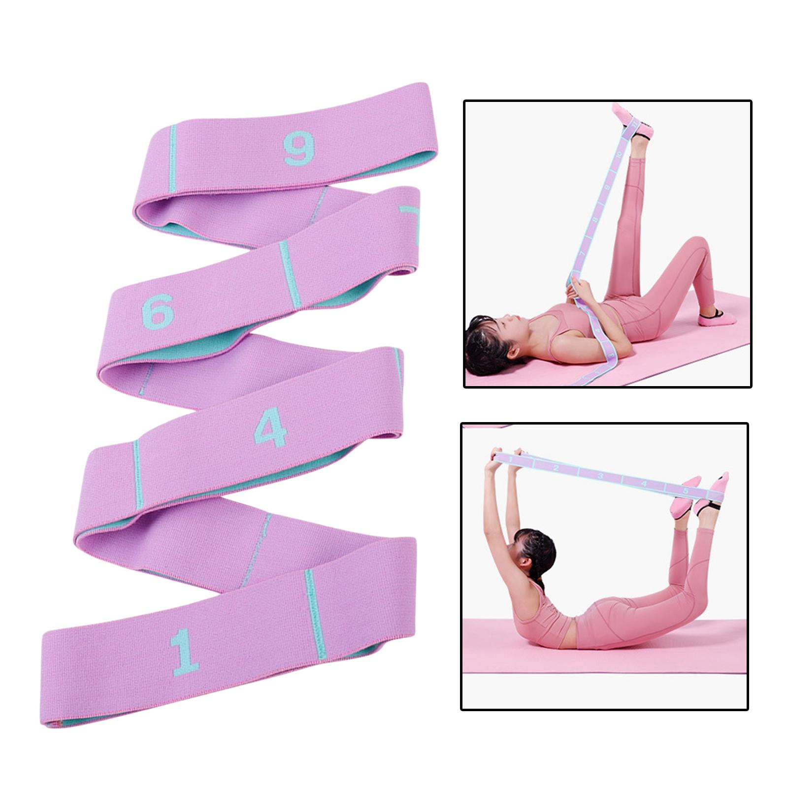 Flexible Resistance Band Improve Flexibility Gym Exercise Strap Stretch