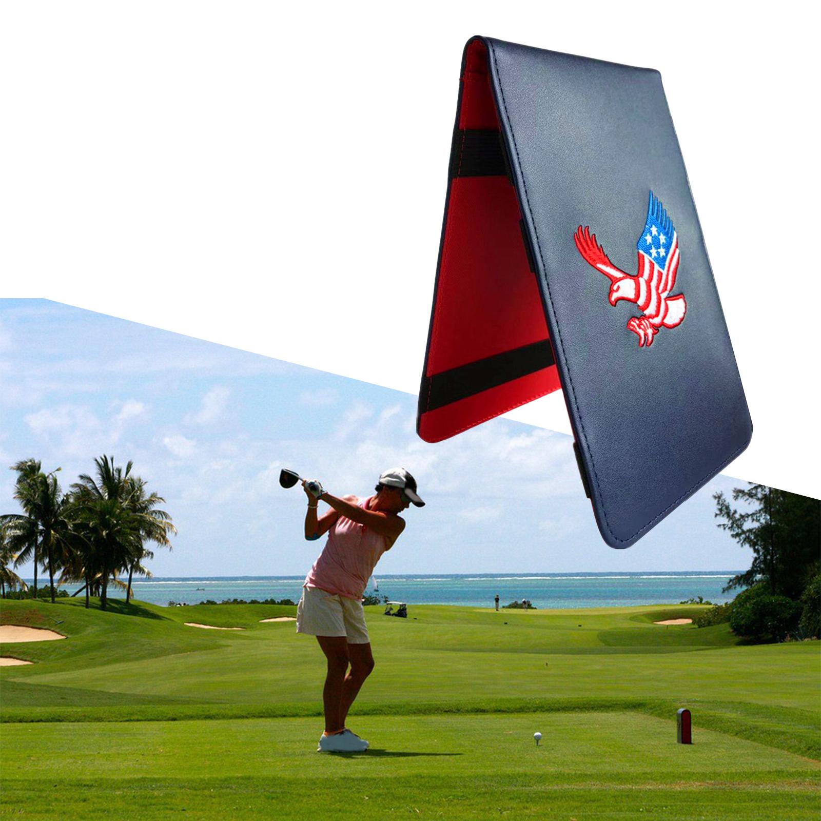 Golf Performance Scorecard Holder Portable Versatile Five Elastic Bands Eagle