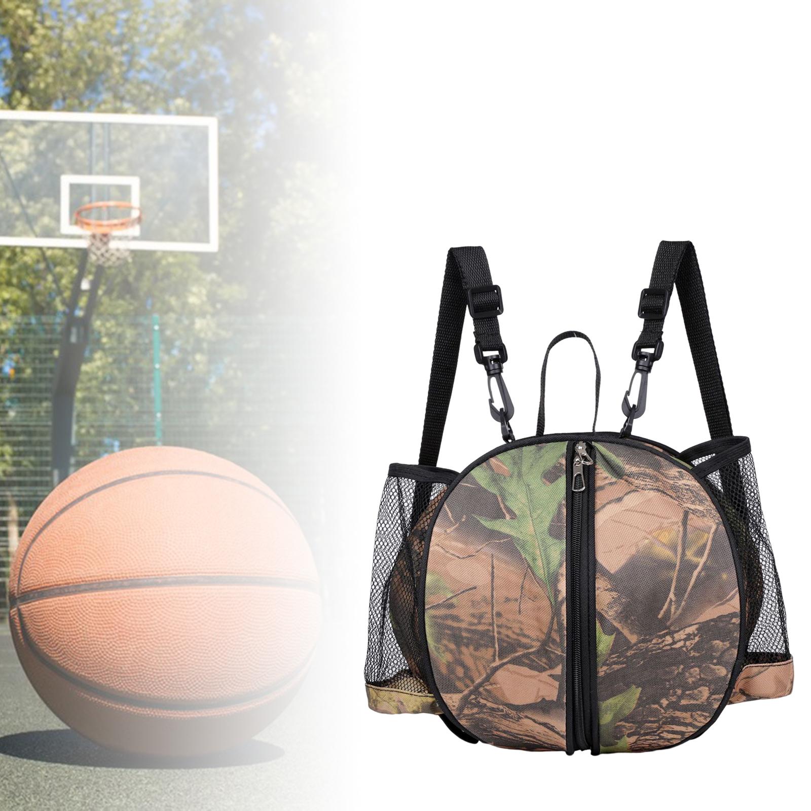 Basketball Shoulder Bag Backpack Basketball Tote Bag Accessories Adjustable Style B