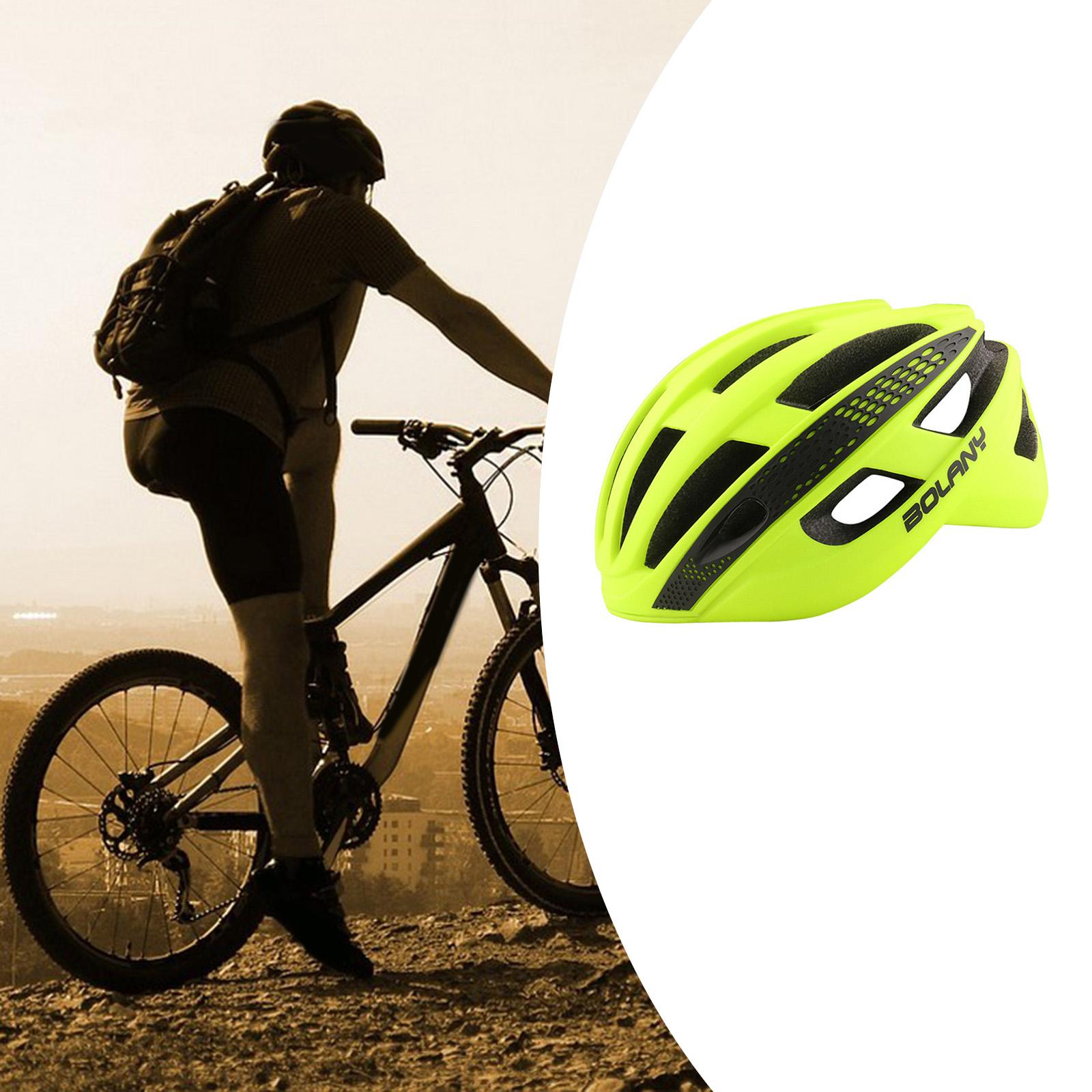 Bike Safety Helmet Better Cushioning Bike Helmet Men for Unisex Biker Biking Green