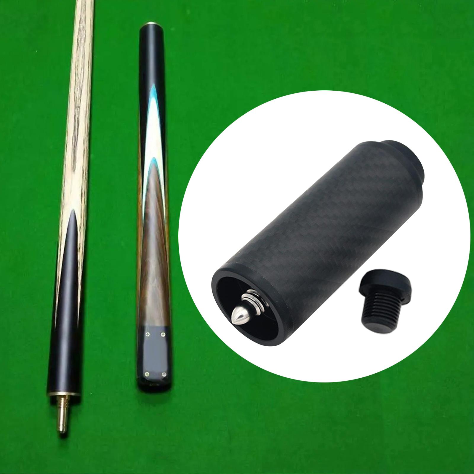 Cue Stick Extender Compact Beginners Attachment Billiards Pool Cue Extension 12.7cm