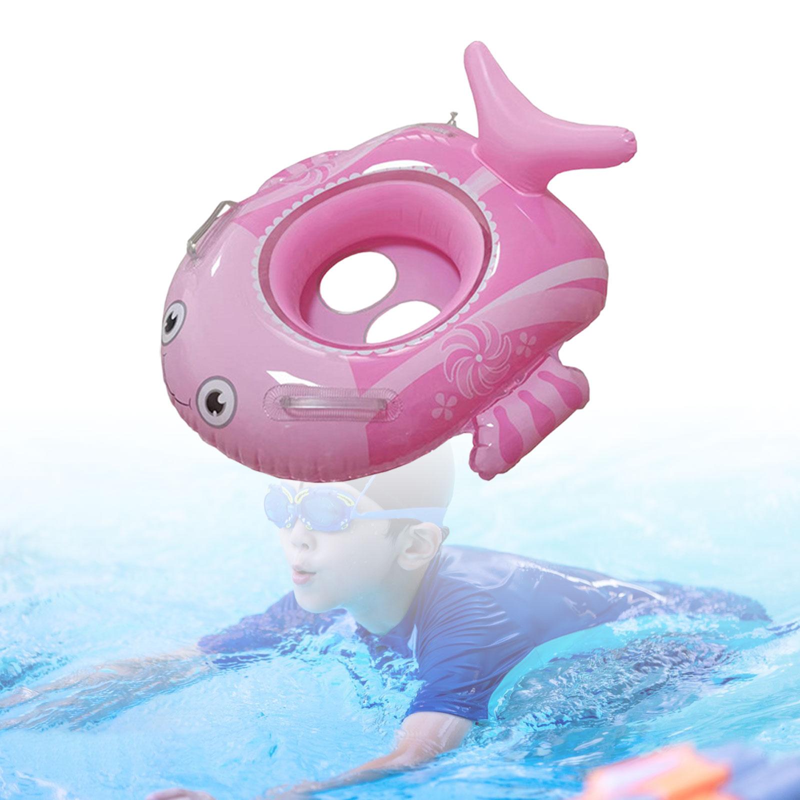 Kids Swimming Pool Floats Inflatable Pool Rings for Kids for Girls Boys Child Pink
