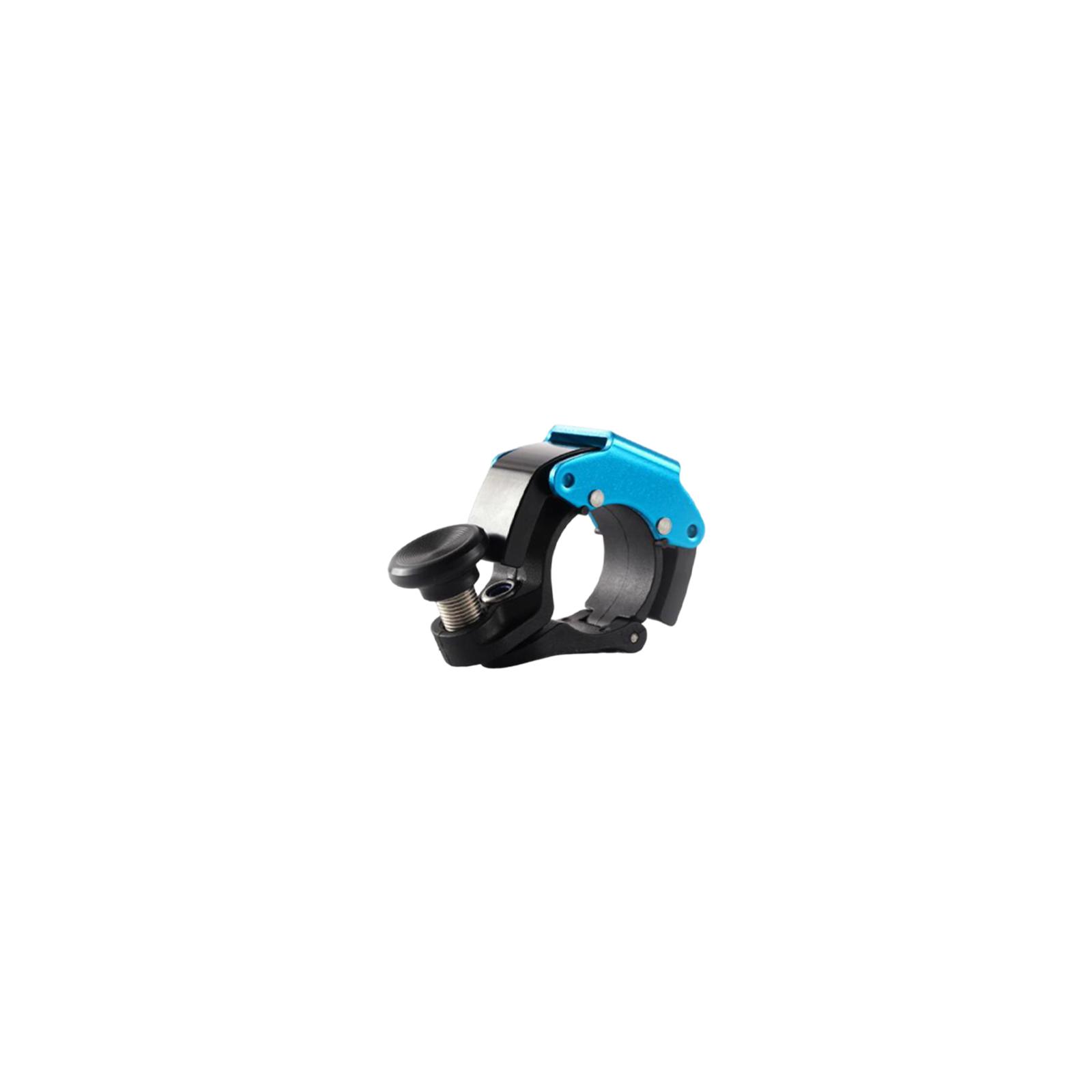 Mini Bike Bell Invisible Aluminium Crisp Sound Outdoor Adults Bike Blue