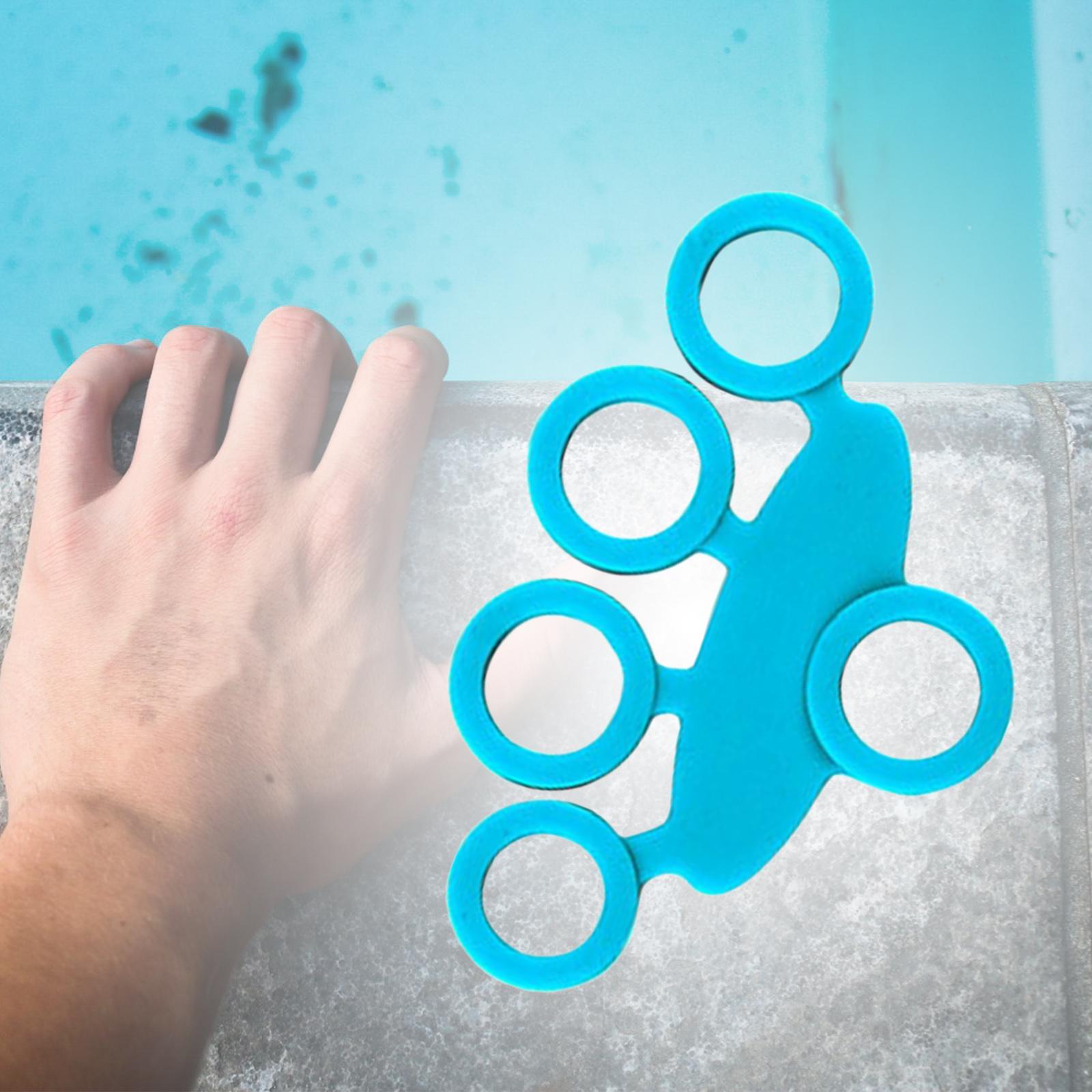 Fingers Strengthener Fingers Exerciser Stretcher for Arthritis Pianist Piano Blue