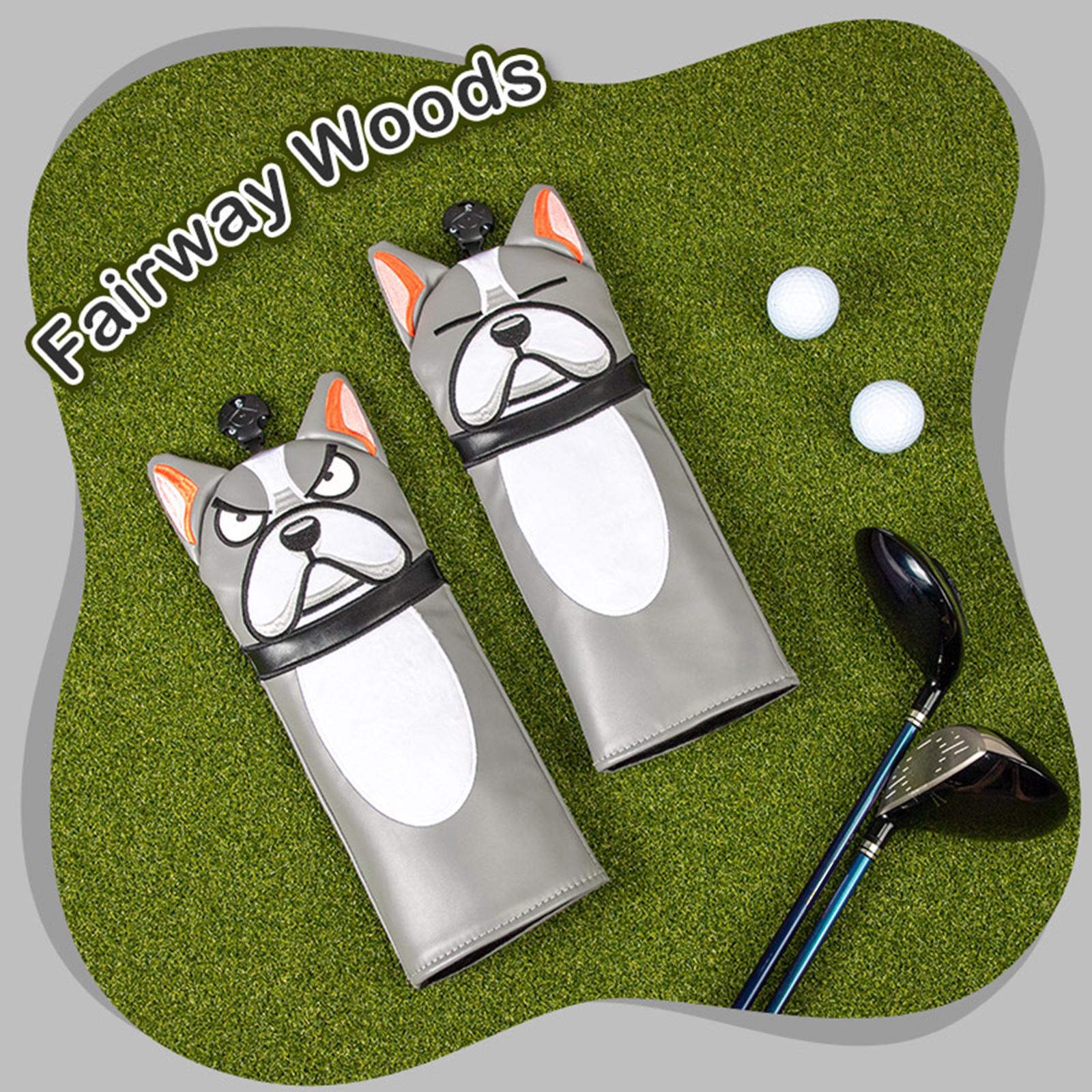 Golf Club Headcovers Compact Protection Guard Trainer Golf Wood Head Covers 4Pcs