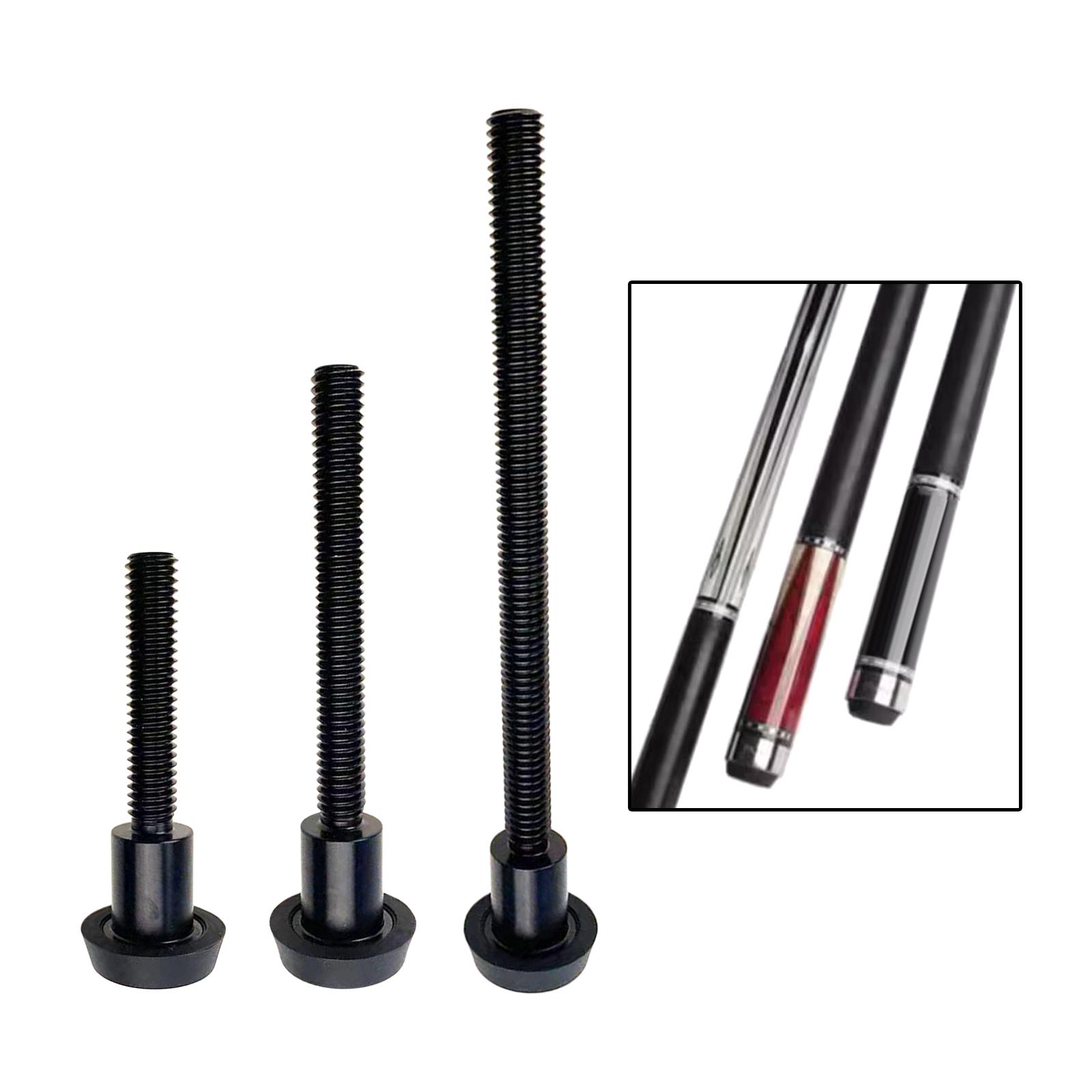 Billiard Cue Extension Bumper Convenient Billiard Back Plug Screw 7.15cm