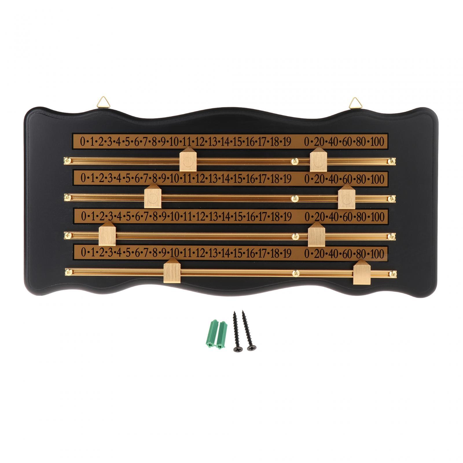 Shuffleboard Scoreboard