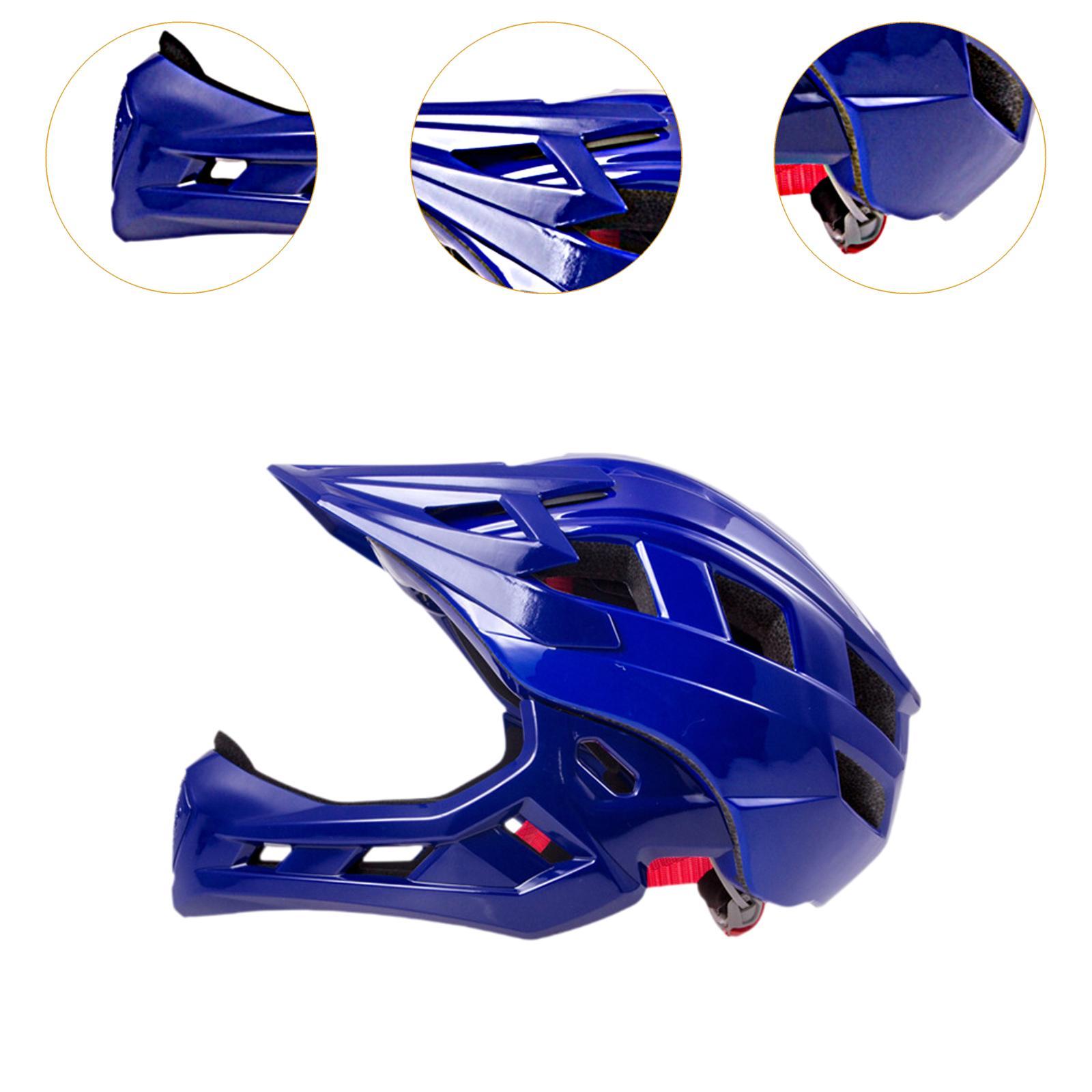 Kids Bike Helmet Biking Skateboard Helmet for Skateboarding Riding Bicycling Blue