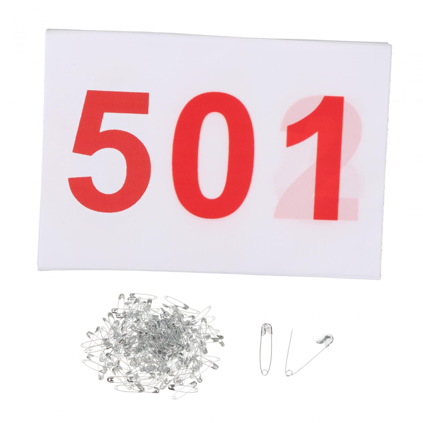 Running Bibs 501 To 600