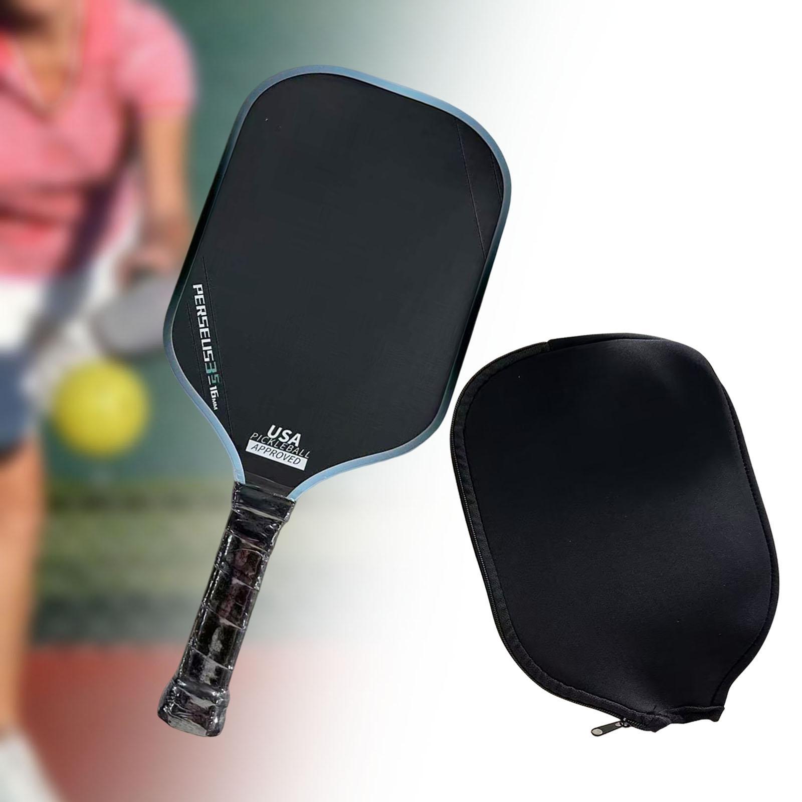 Pickleball Paddle Sturdy Pickleball Racquet for Practice Playing Competition With Bag