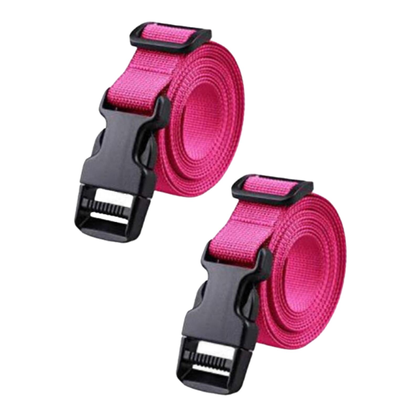 Golf Trolley Cart Bag Straps Rose Red