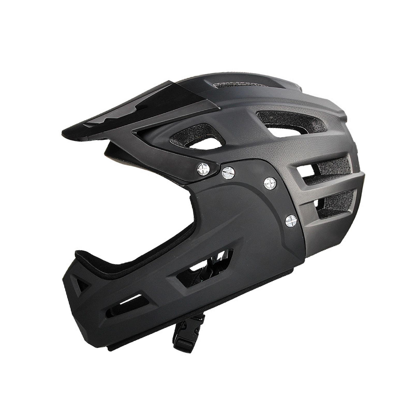 Full Face Bike Helmet with Visor