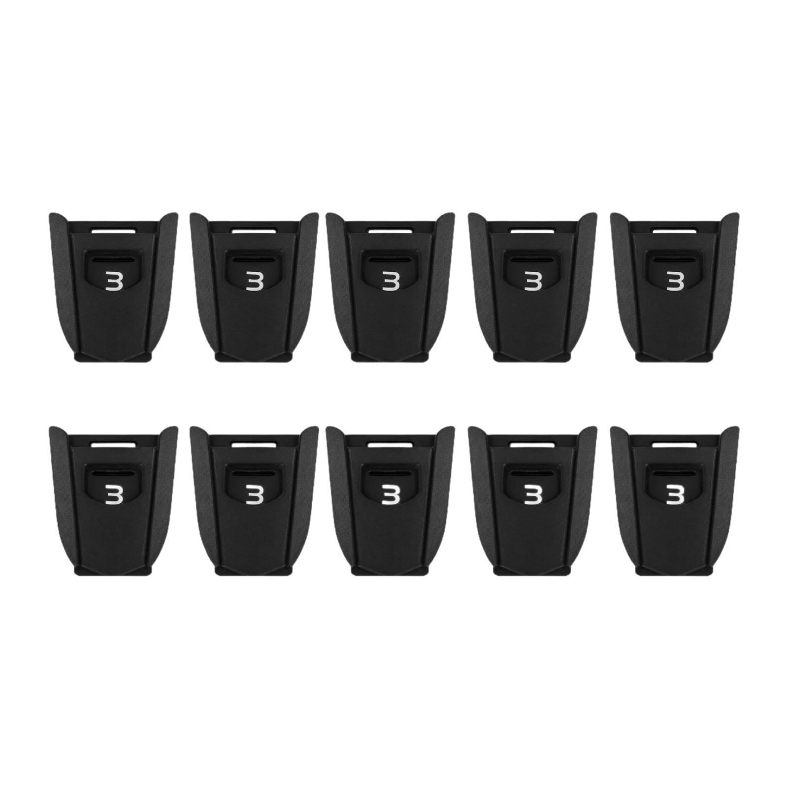 Club Head Cover Number Tags 10x