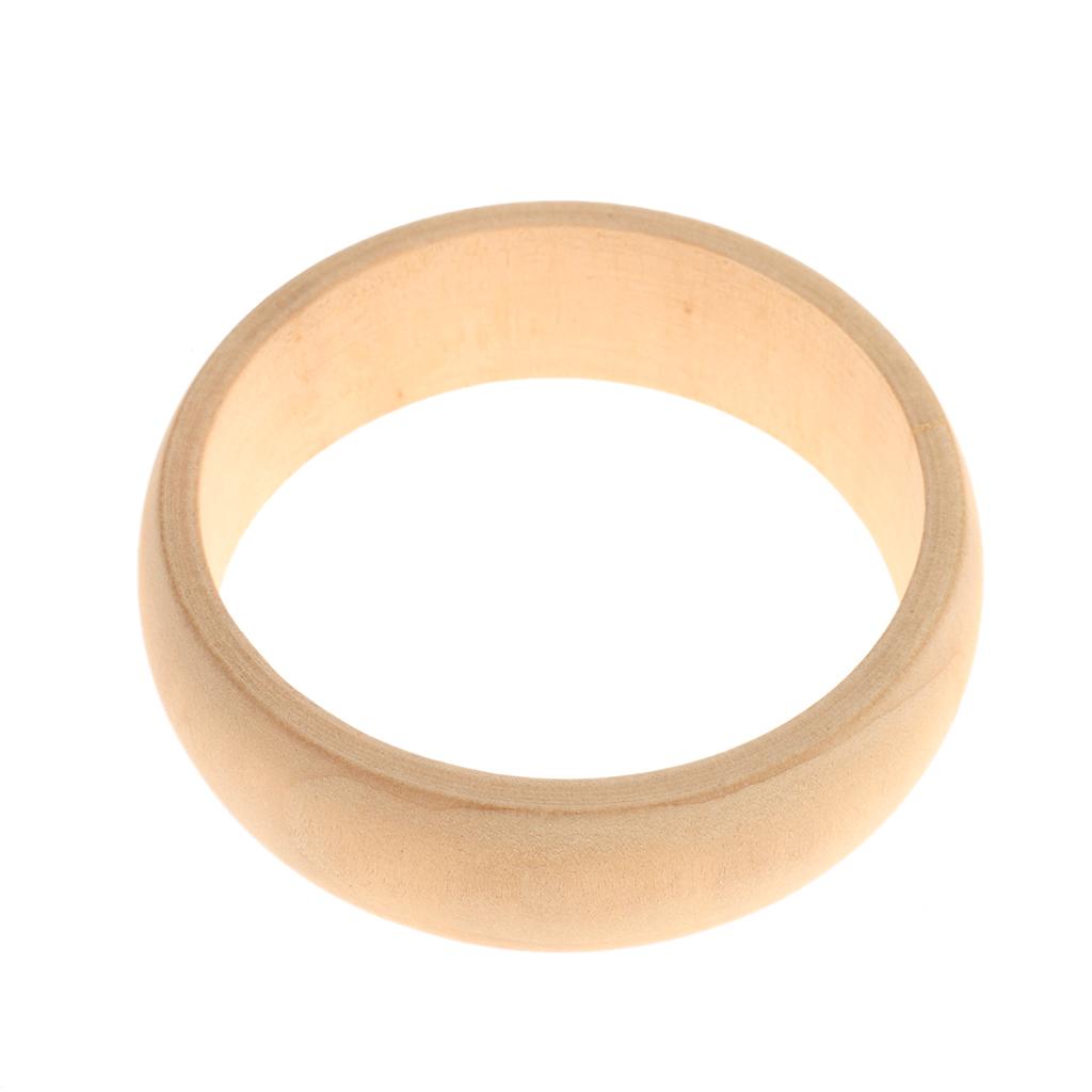 Unfinished Wood Bangles