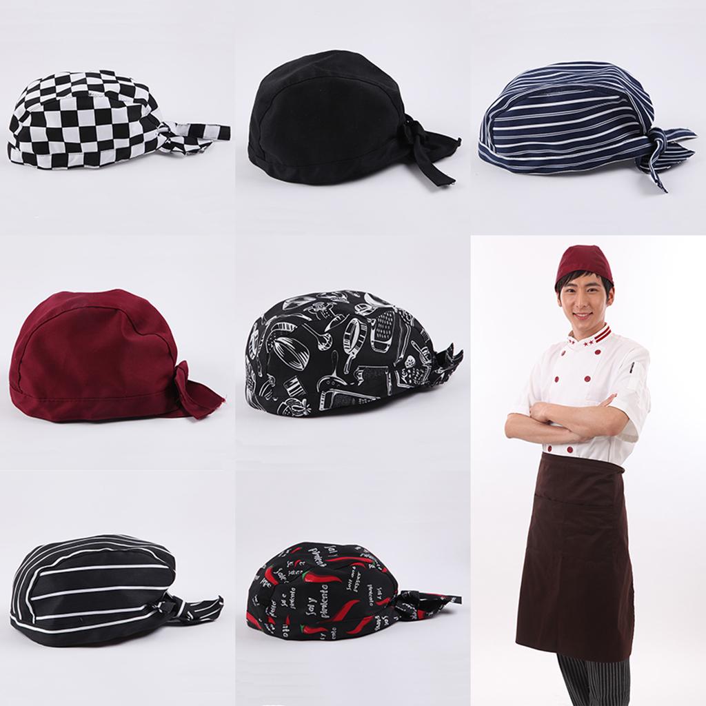 Hotel Restaurant Chef Hat Cap Kitchen Waiter Cooking Unisex