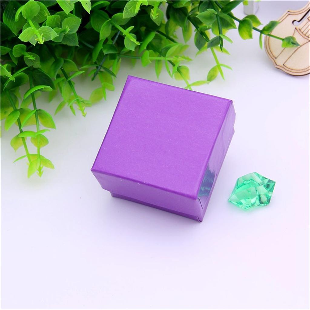 24pcs Wholesale Cardboard Jewelry Gift Boxes 5 Colors ...