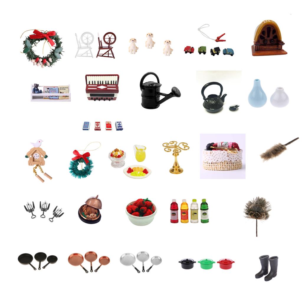 4x1:12 Dollhouse Miniature Food Christmas Turkey with Lid Model Accessories