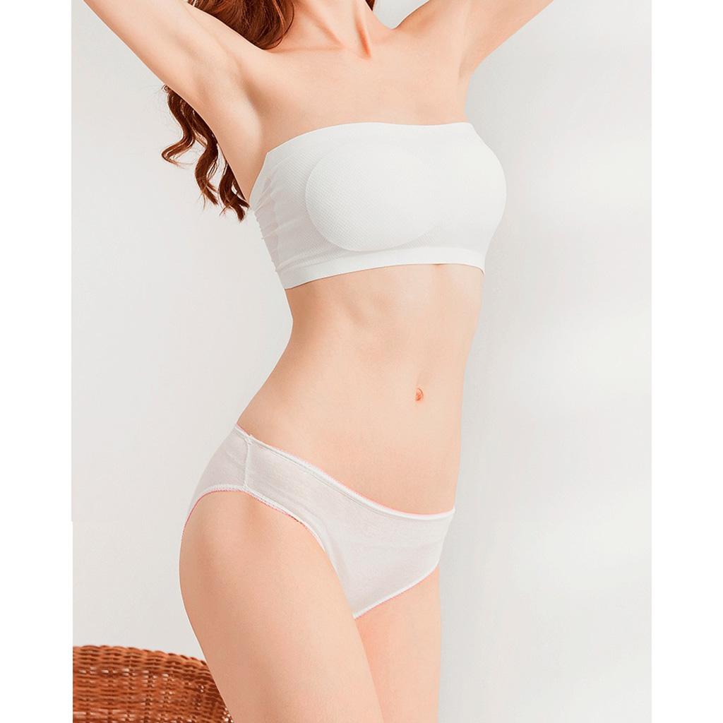 Women Period Panties Dispoable Incontinence Underwear White Shorts XXXL