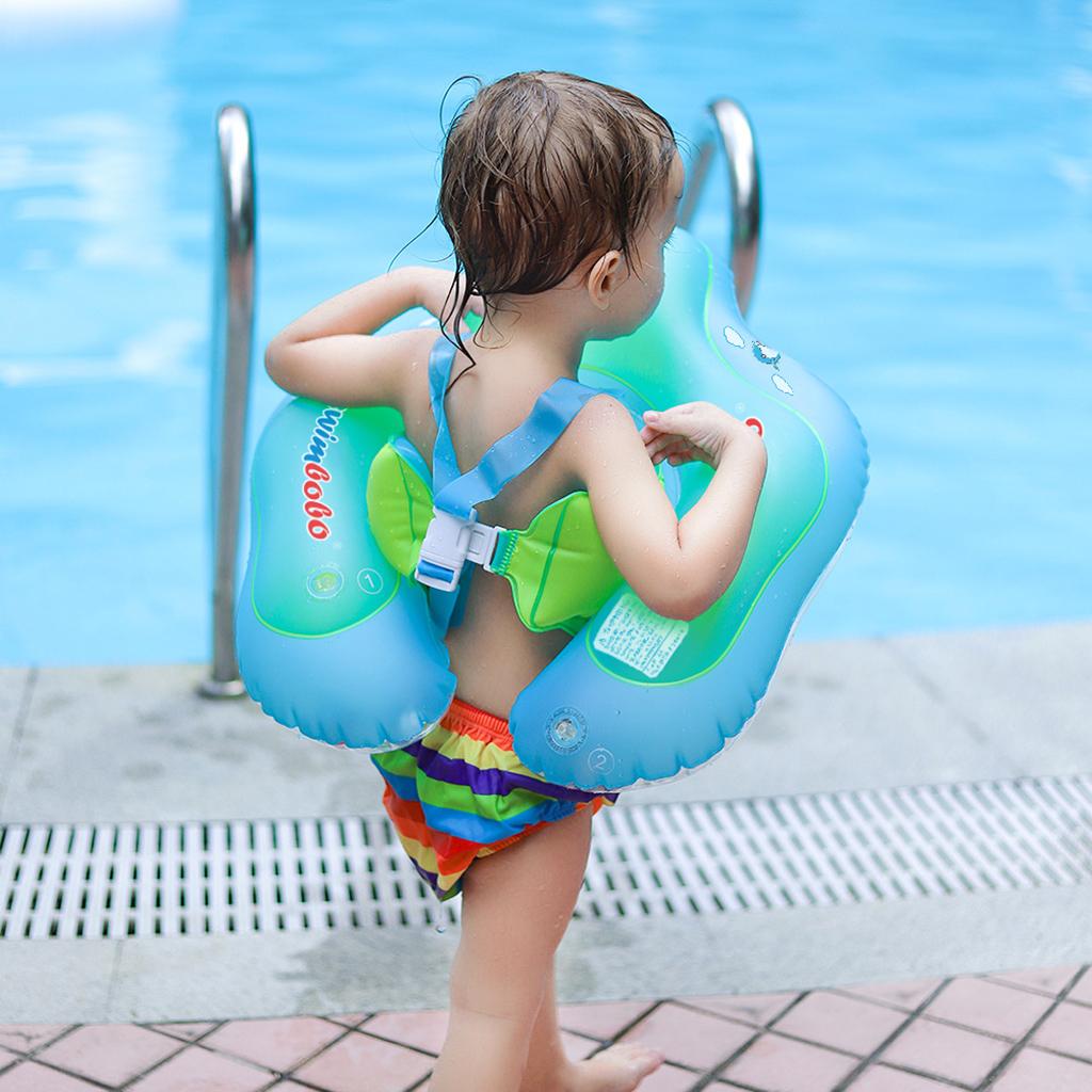 Infant Baby Swimming Float Ring Inflatable Floating Anti-flip Water Toy S