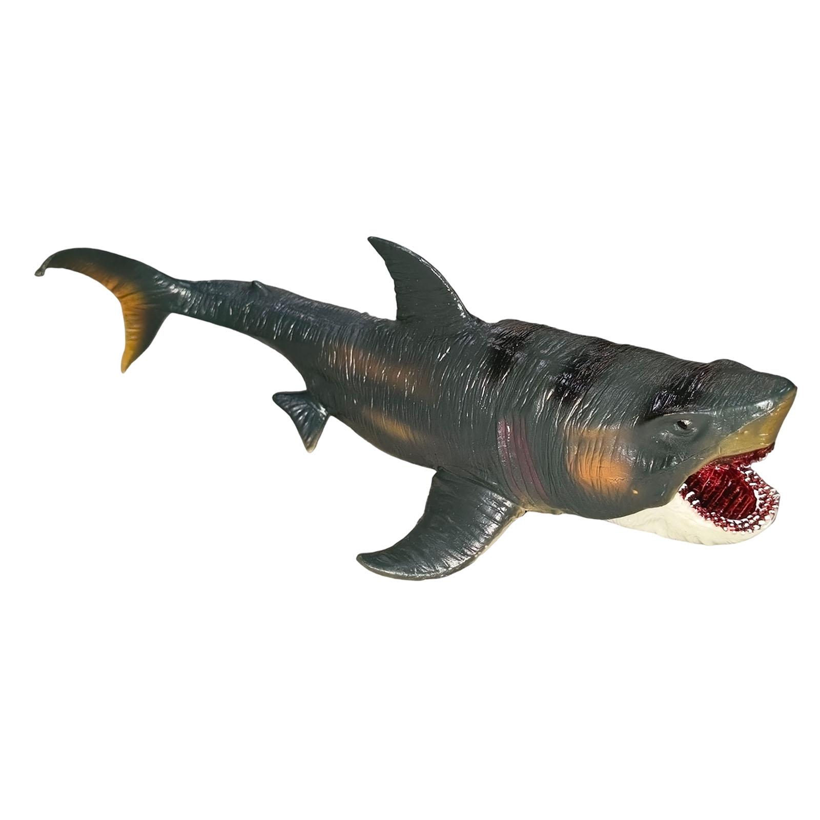 Shark Figure Painted