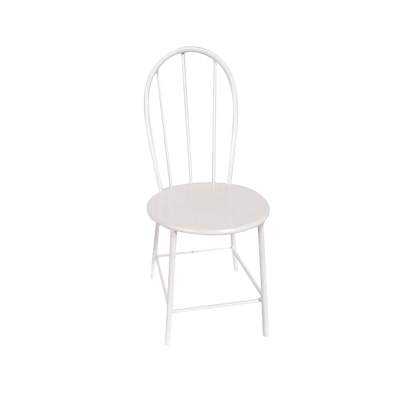 Metal Dining Chair White