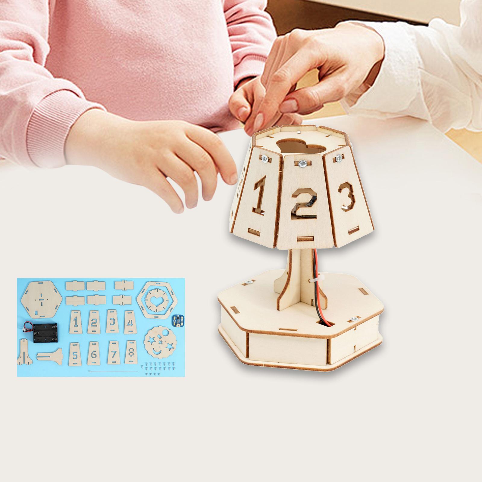 DIY Science Experiments Set Sensory Toy Playing Intelligent Voice Table Lamp