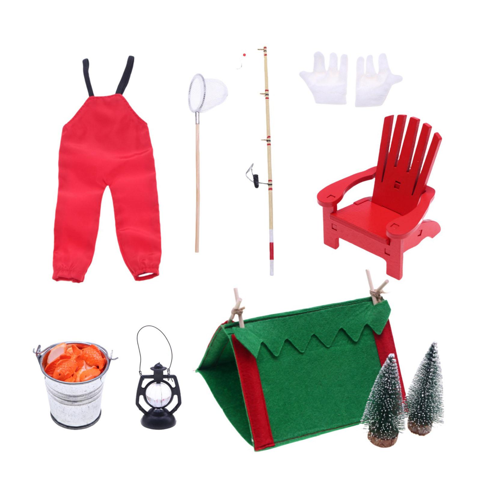 Christmas Elf Fishing Outfit