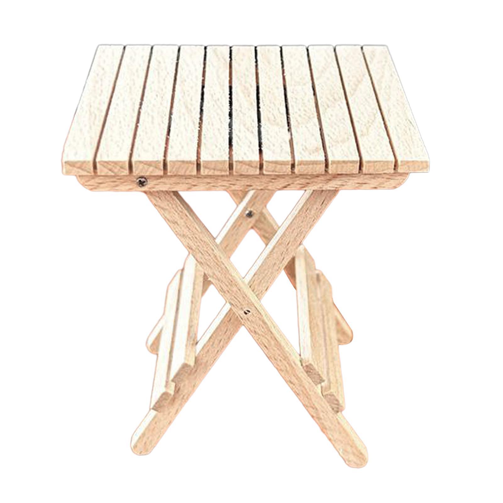 Dollhouse Table Model 1/6 Foldable