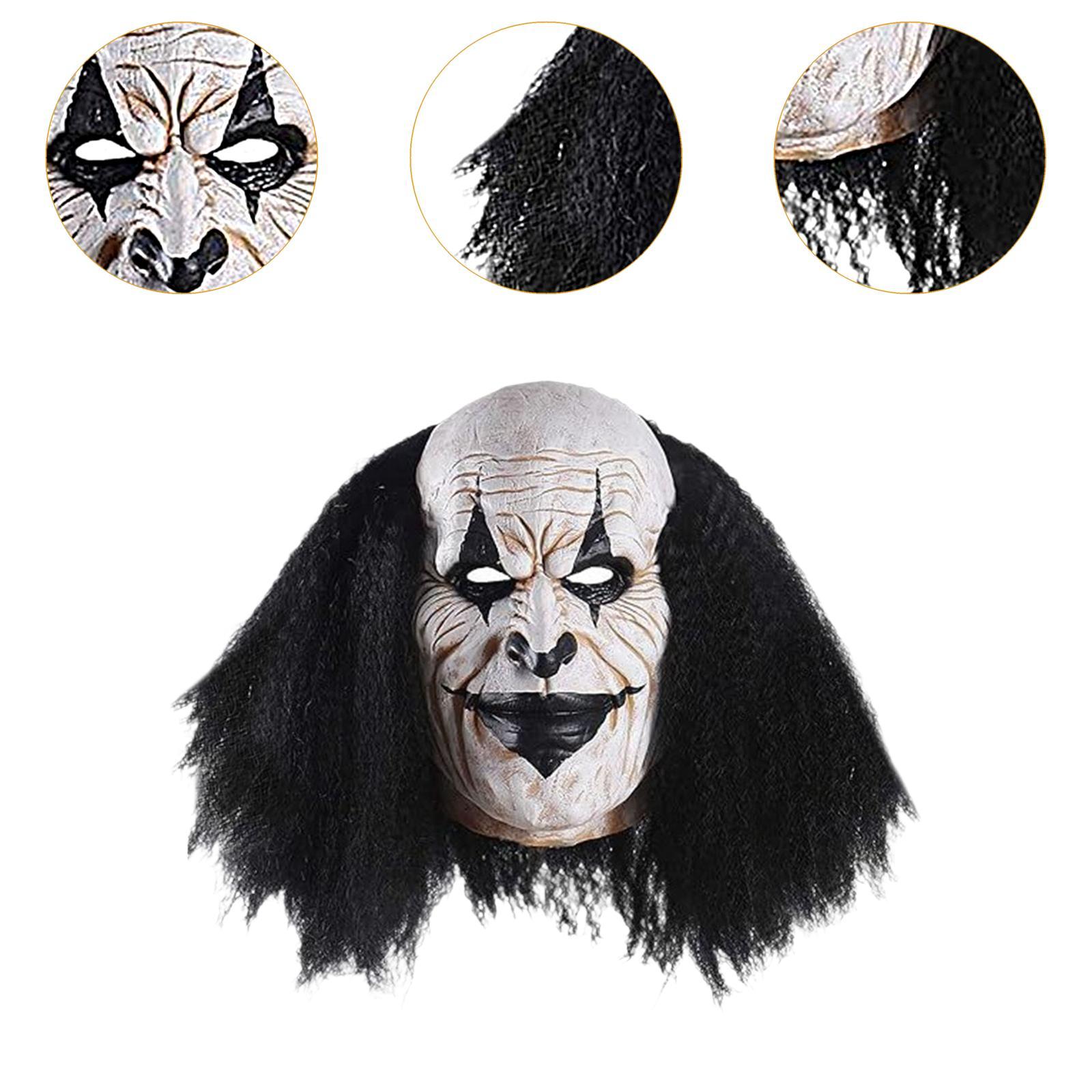 Scary Adults Evil Mask Creepy Killer Prop Costumes for Costume Cosplay