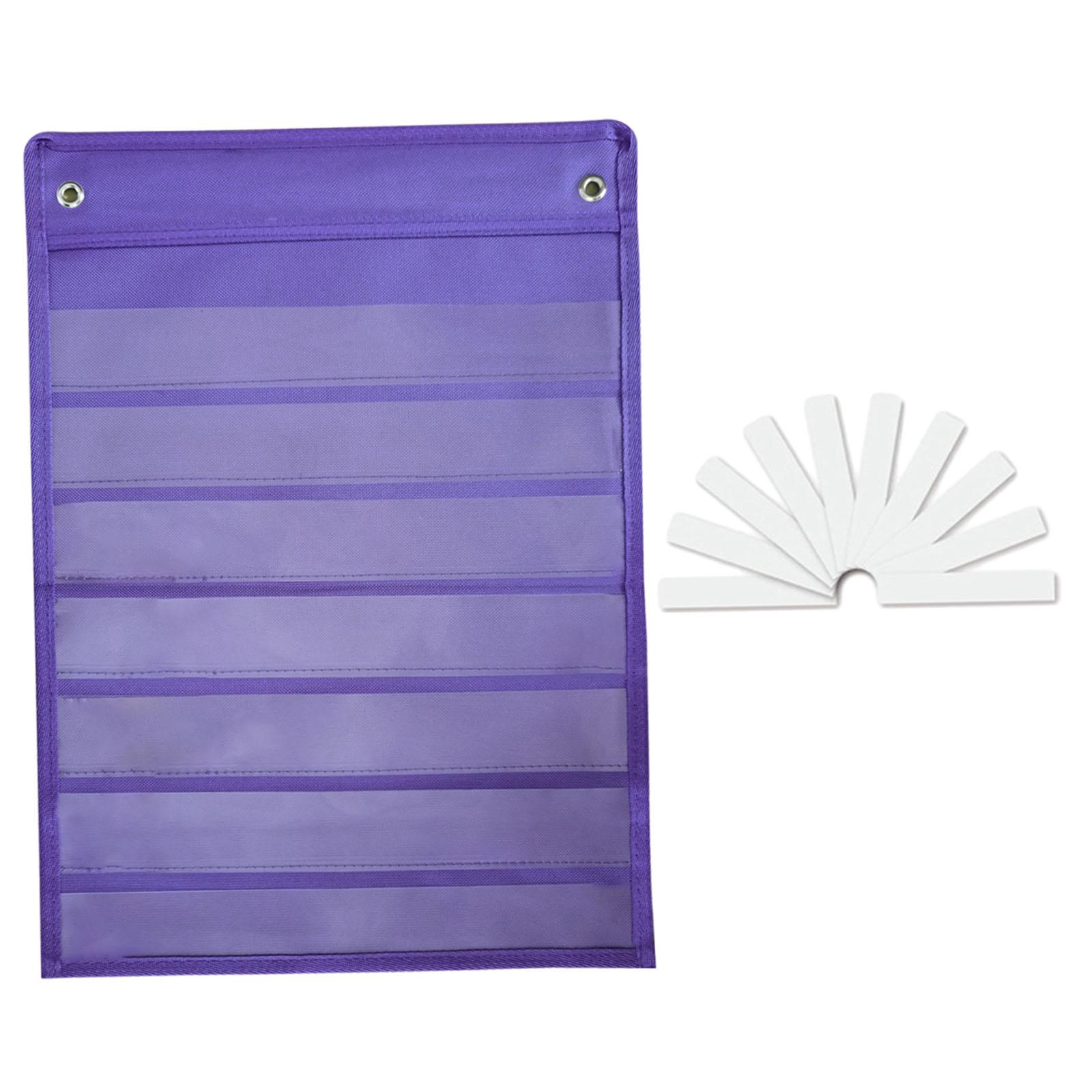 Pocket Chart Purple