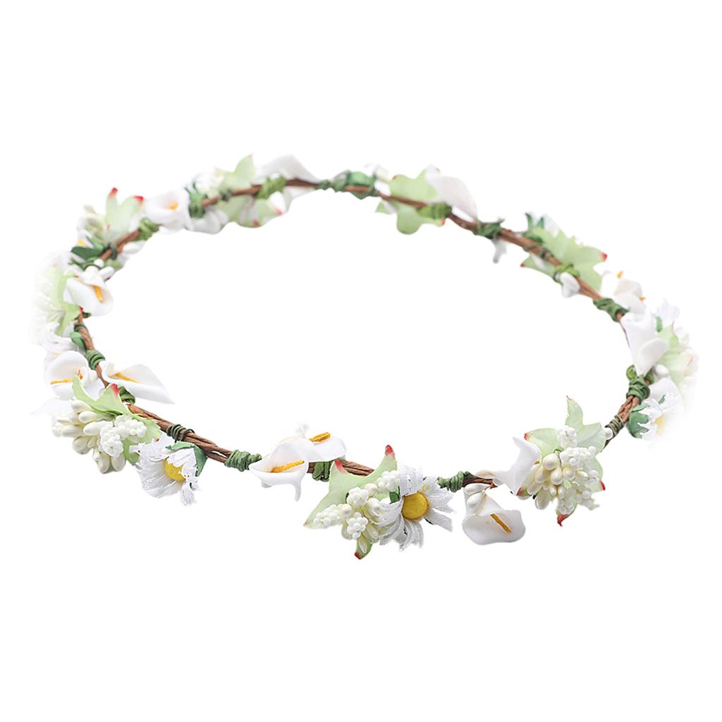 Fashion Women Headband Wreaths Headwear Girls Crown Garland Wedding Favours