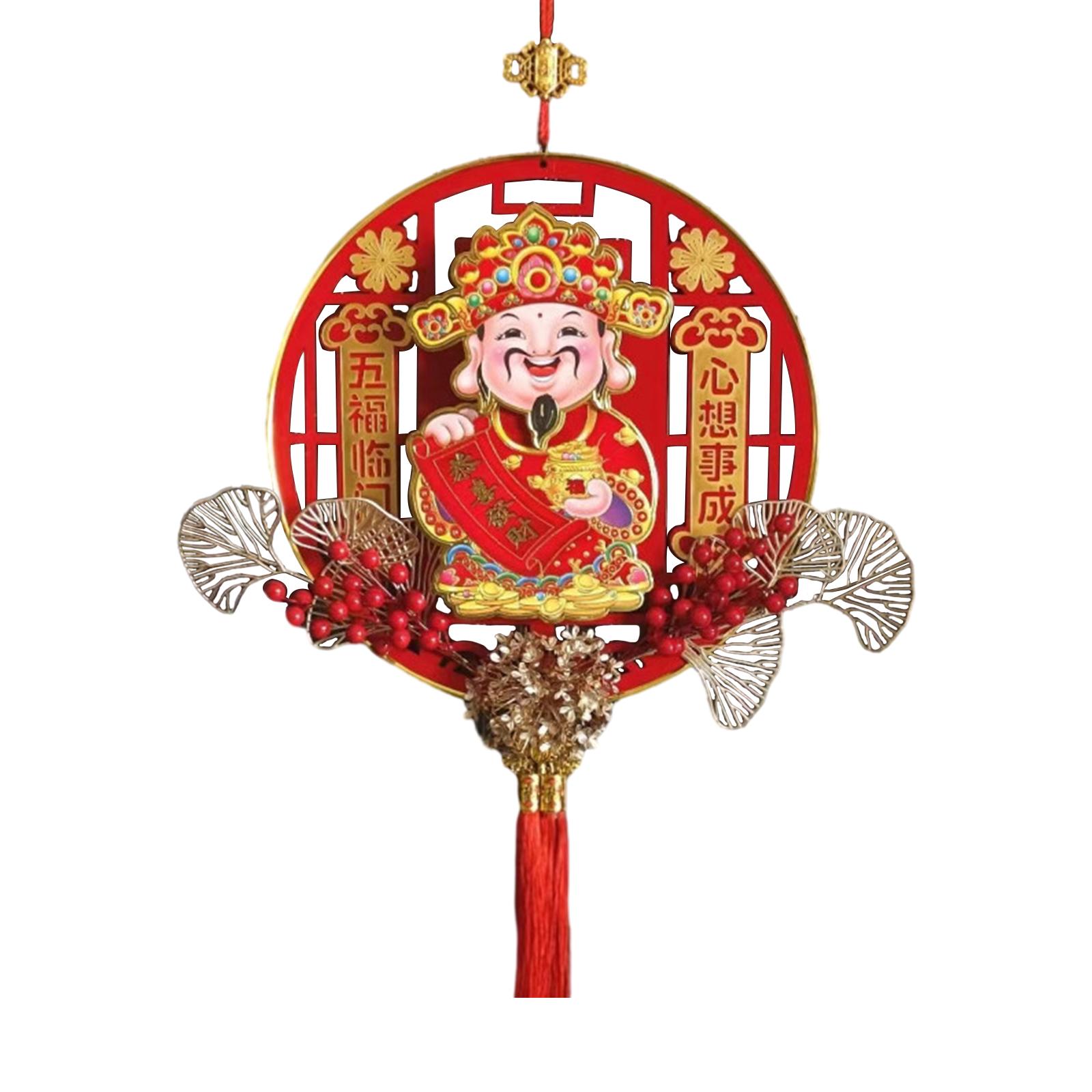 Hanging God Of Wealth Decoration