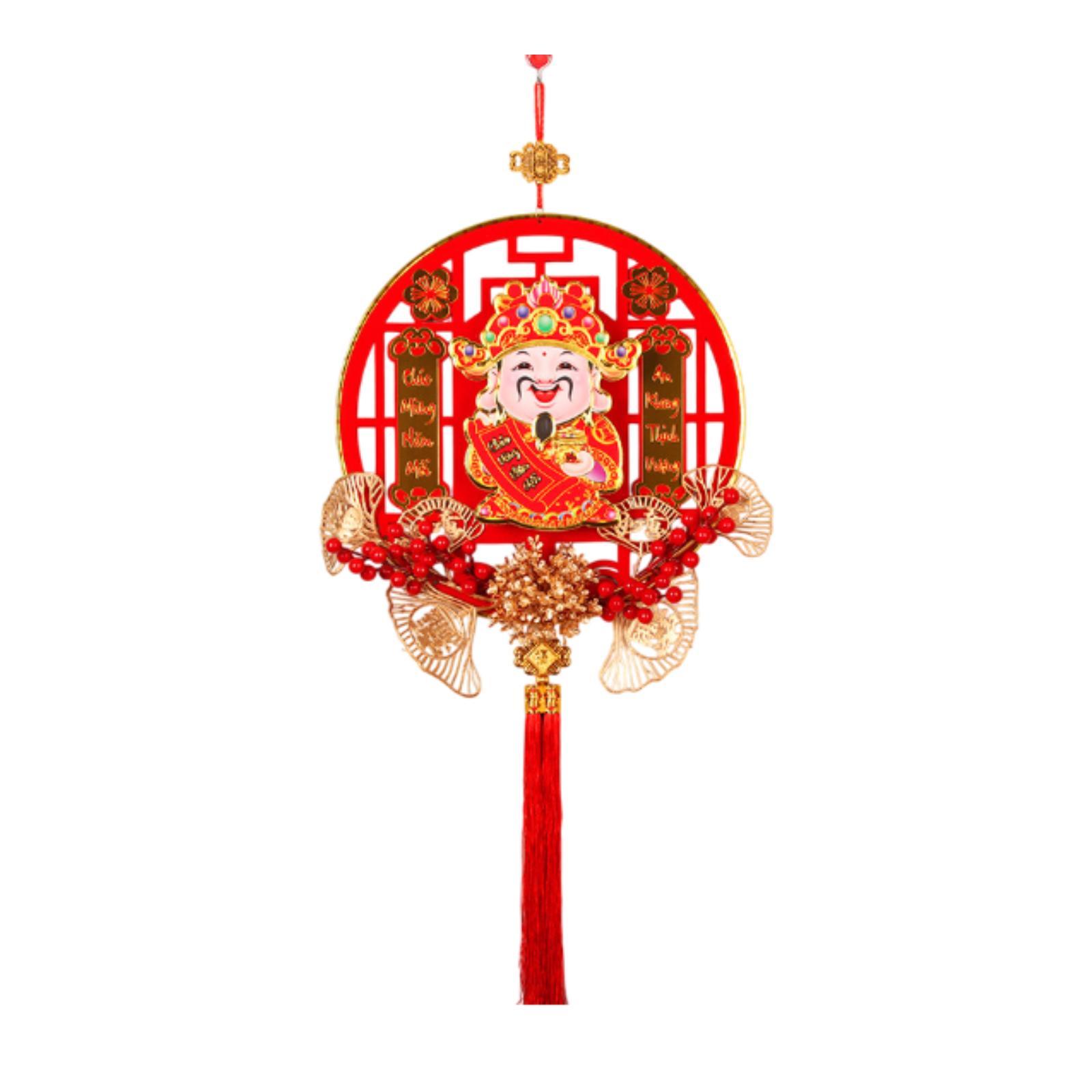 Shaking Head God of Wealth Pendant