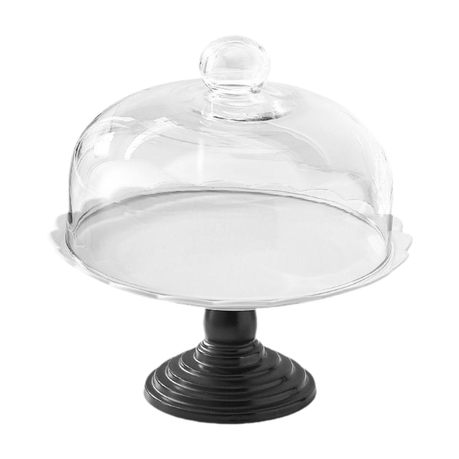 Cake Stand With Glass Dome