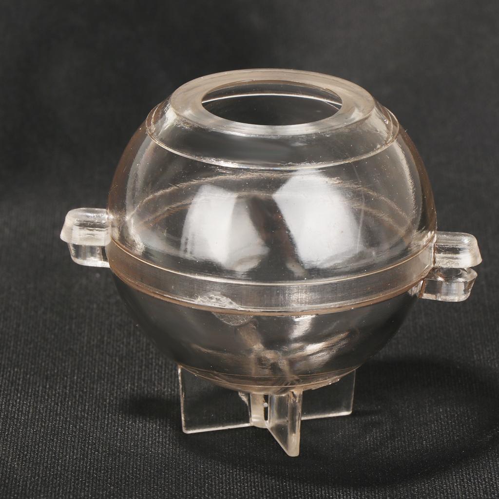 Sphere Shaped Plastic Clear Candle Mold Mould DIY Candle Making Tools | eBay