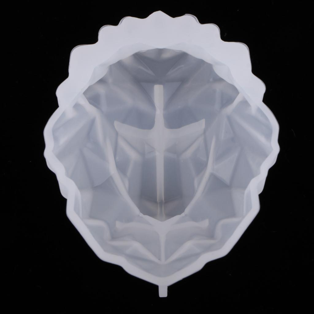 2xDIY Silicone Mould Mold Resin Art Jewelry Making Ornament Craft Lion