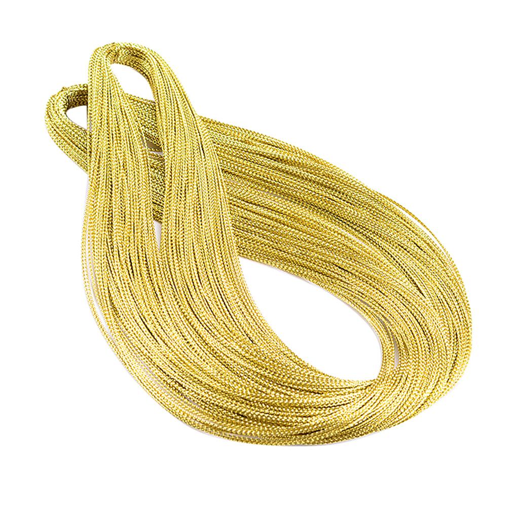 Metallic Cord Jewelry Thread Craft String for Ornaments Hanging Craft