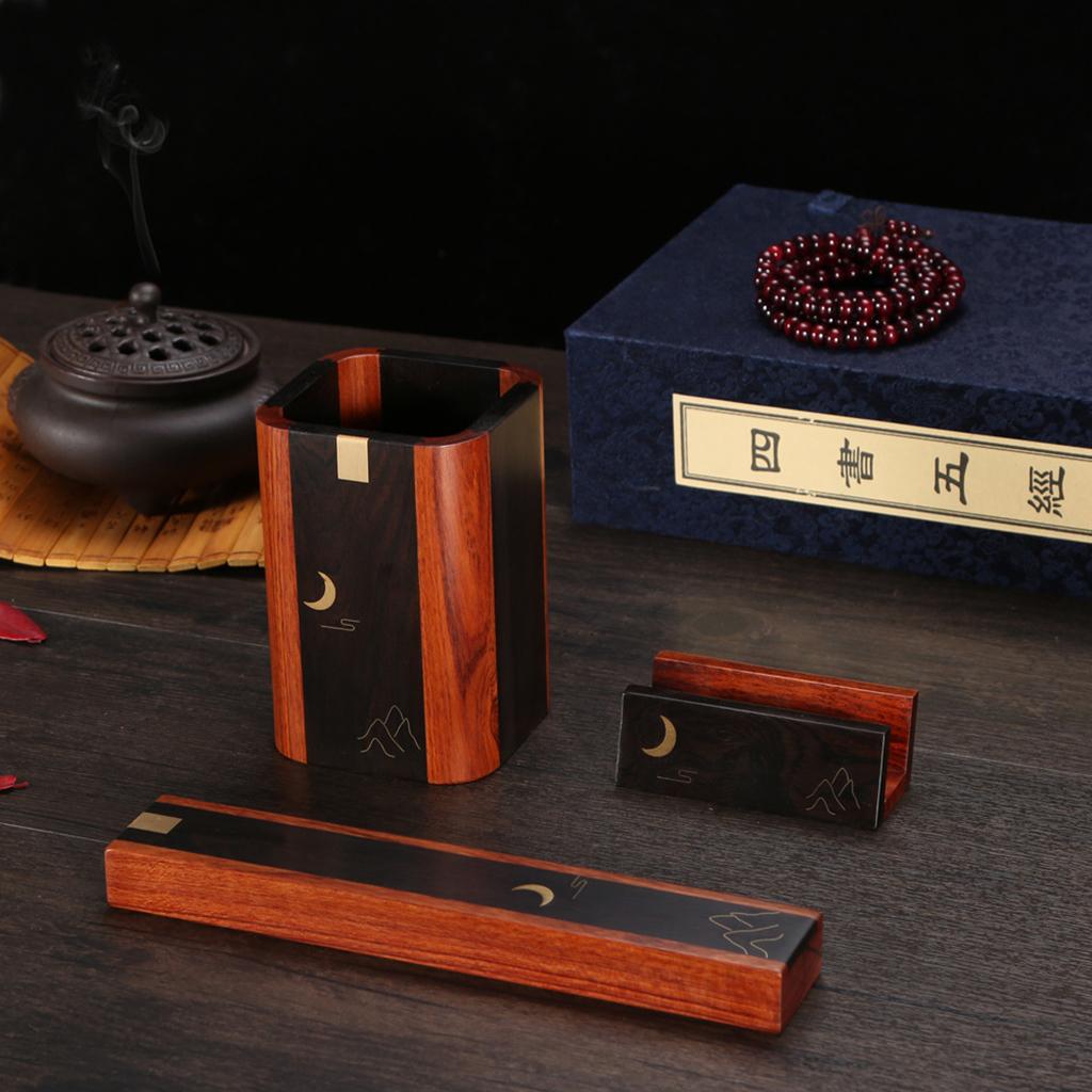 Traditional Chinese Calligraphy Set Brush Pen Holders