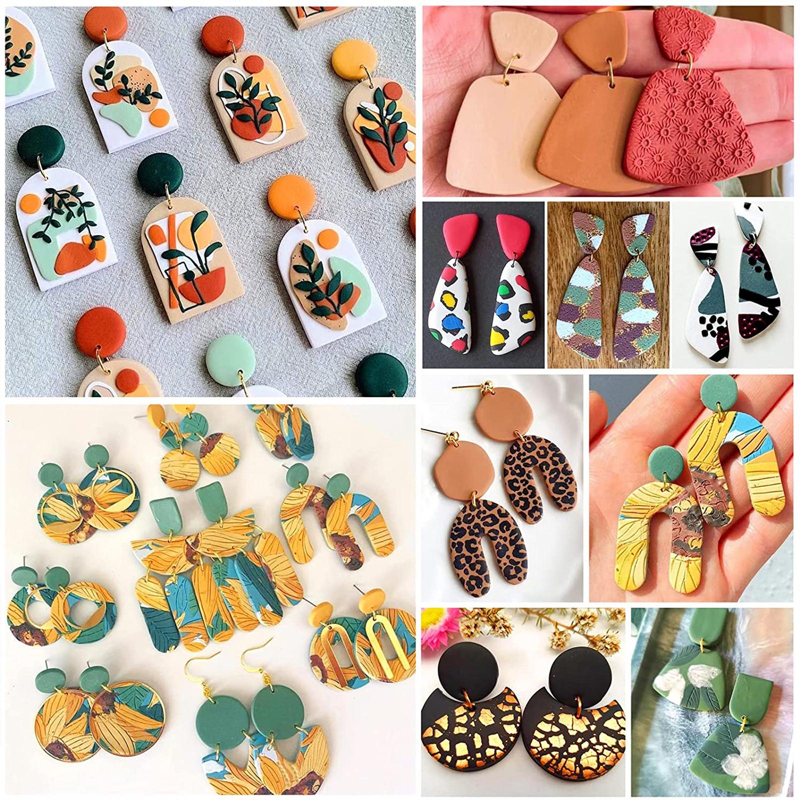 2Set Cutter of Polymer Clay for Earrings PP Material Premium