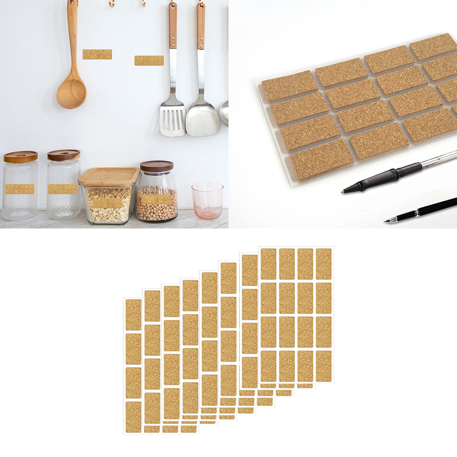Pantry Label Stickers Oilproof Water Resistant for Jars Food Containers 96Pcs