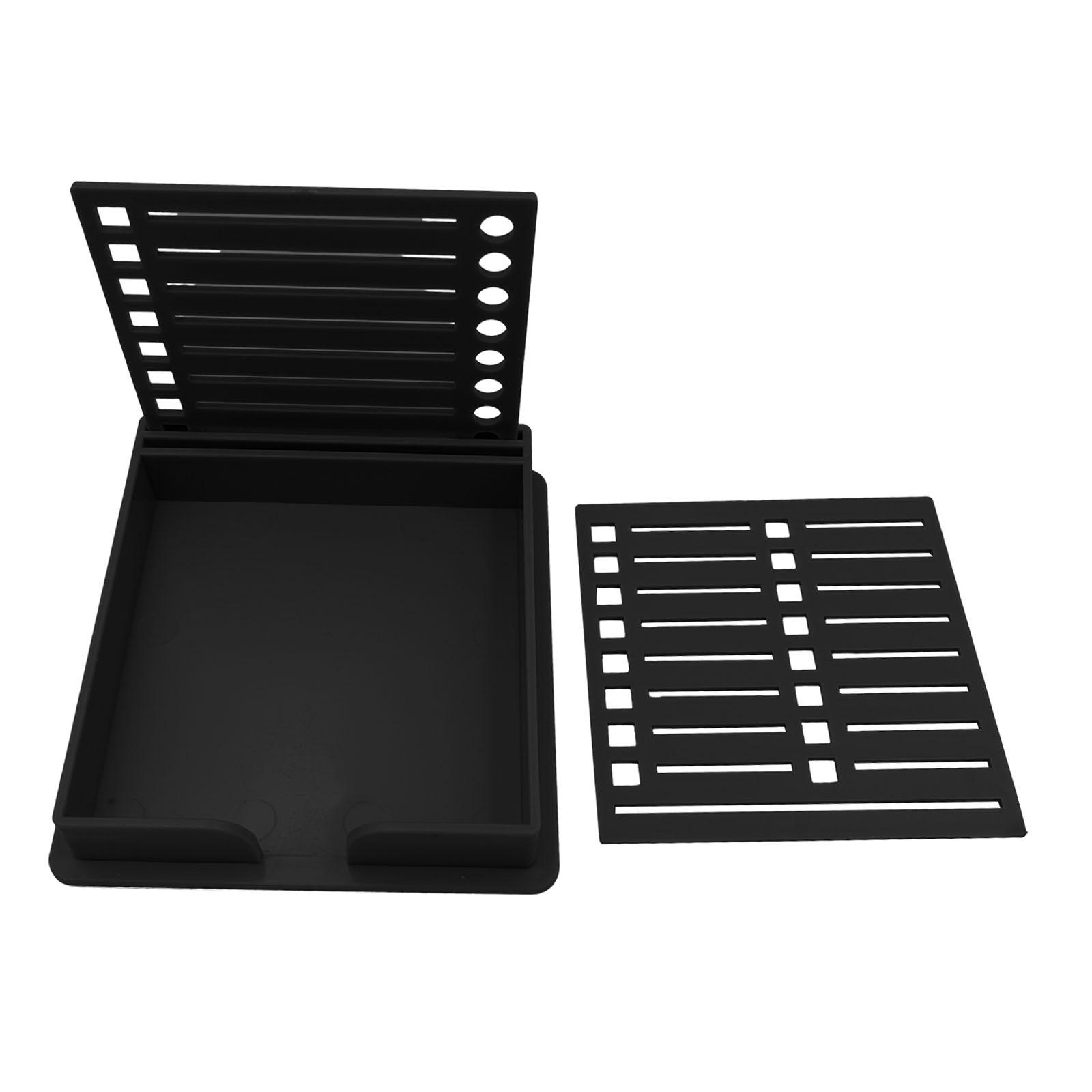 Sticky Note Holder with Stencil Template