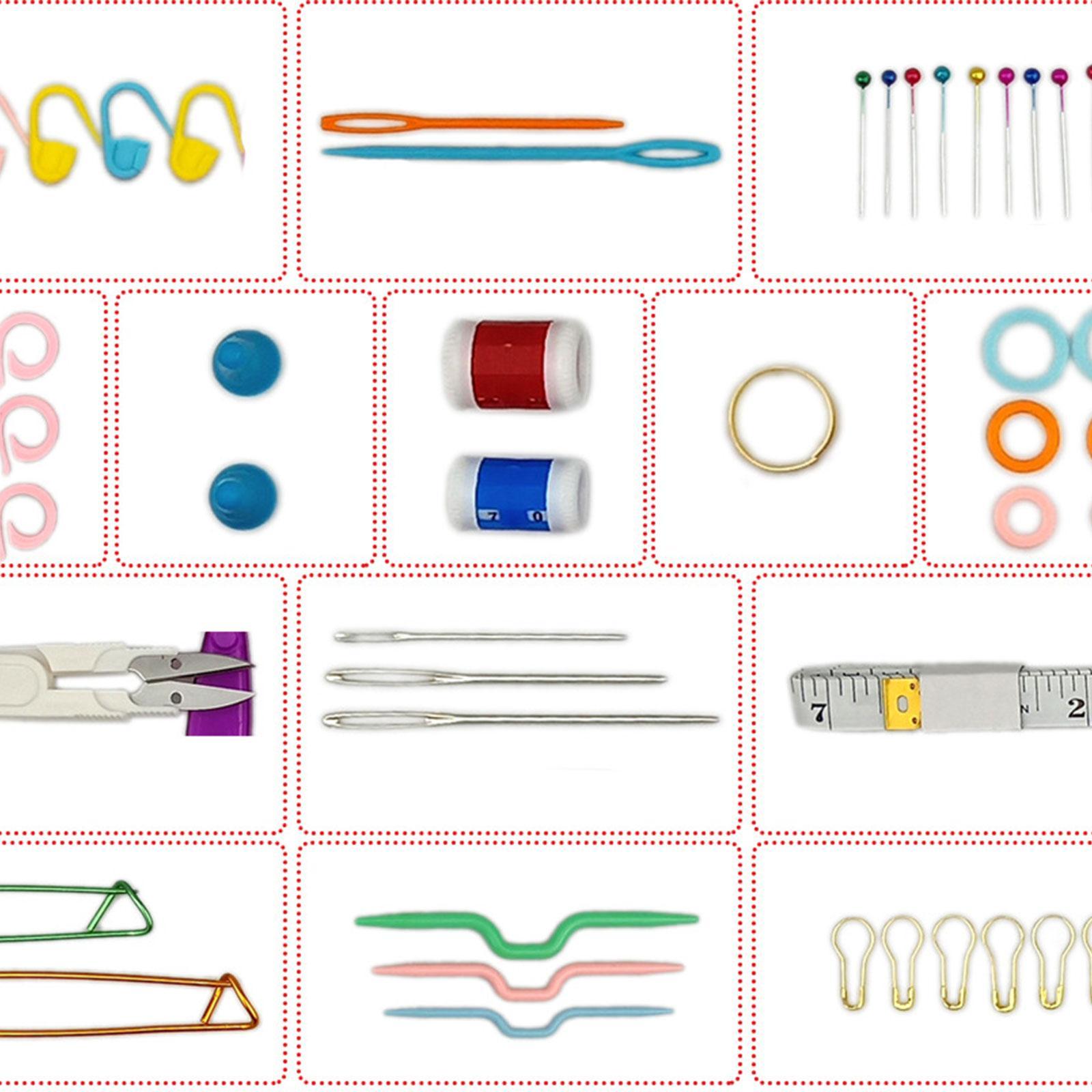 Crochet Hooks Set Ergonomic Handle Lightweight Accessories Gift Crochet Pins