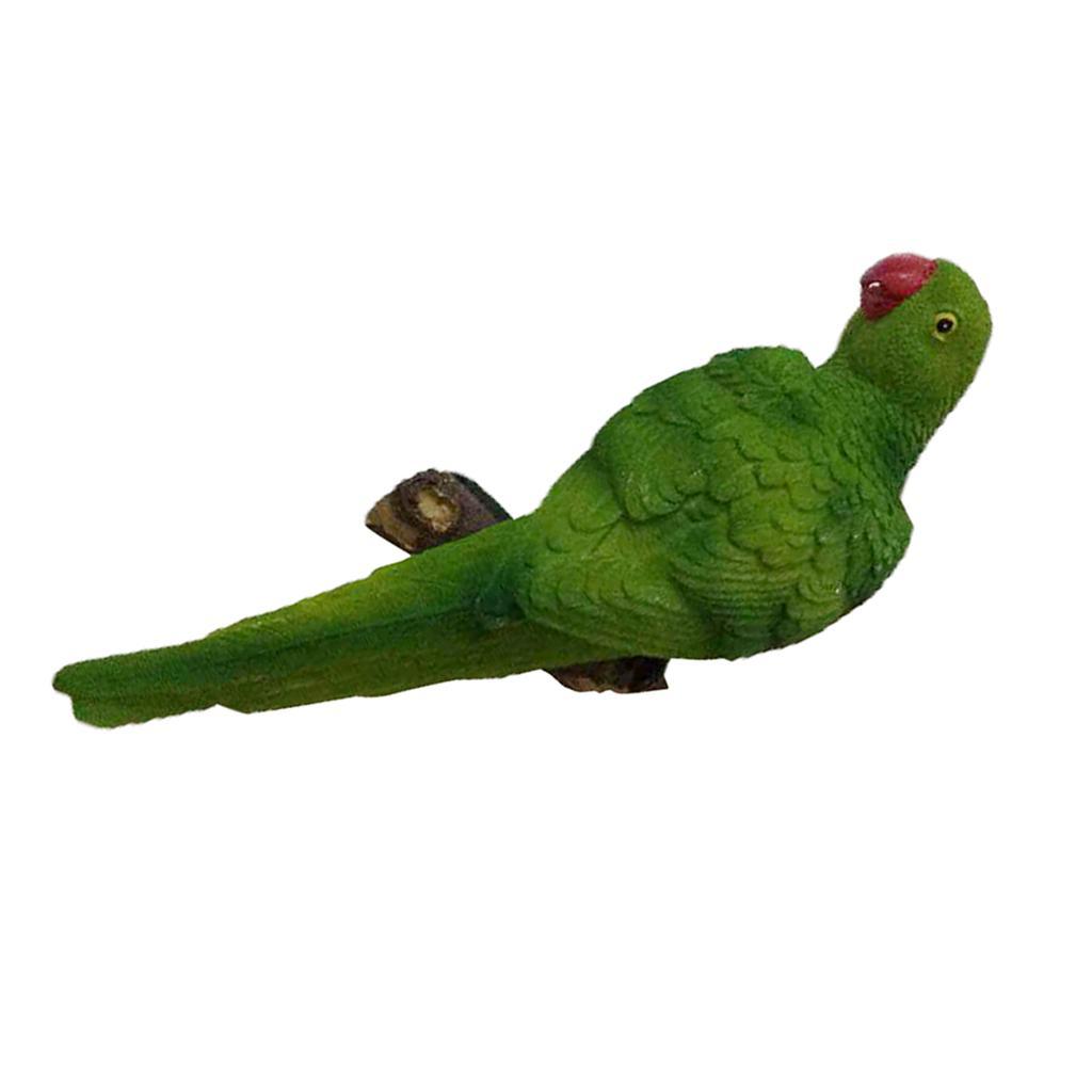 Realistic Parrot Trees Bird Resin Hanging Birds Outdoor ...