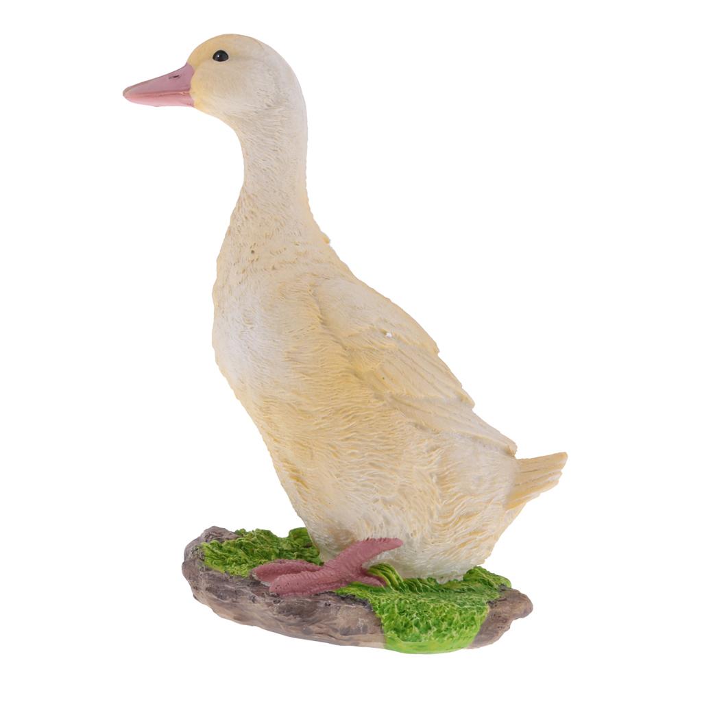resin duck statue
