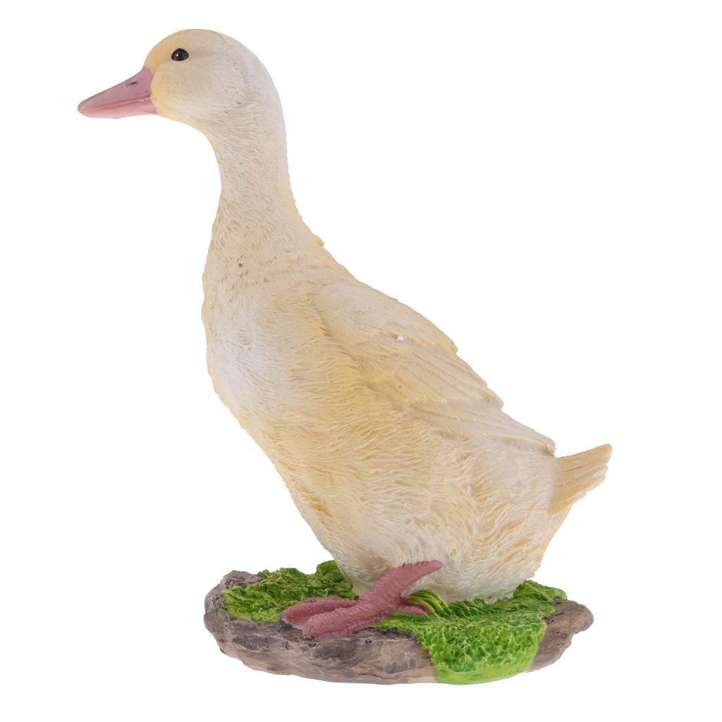 resin duck garden ornaments